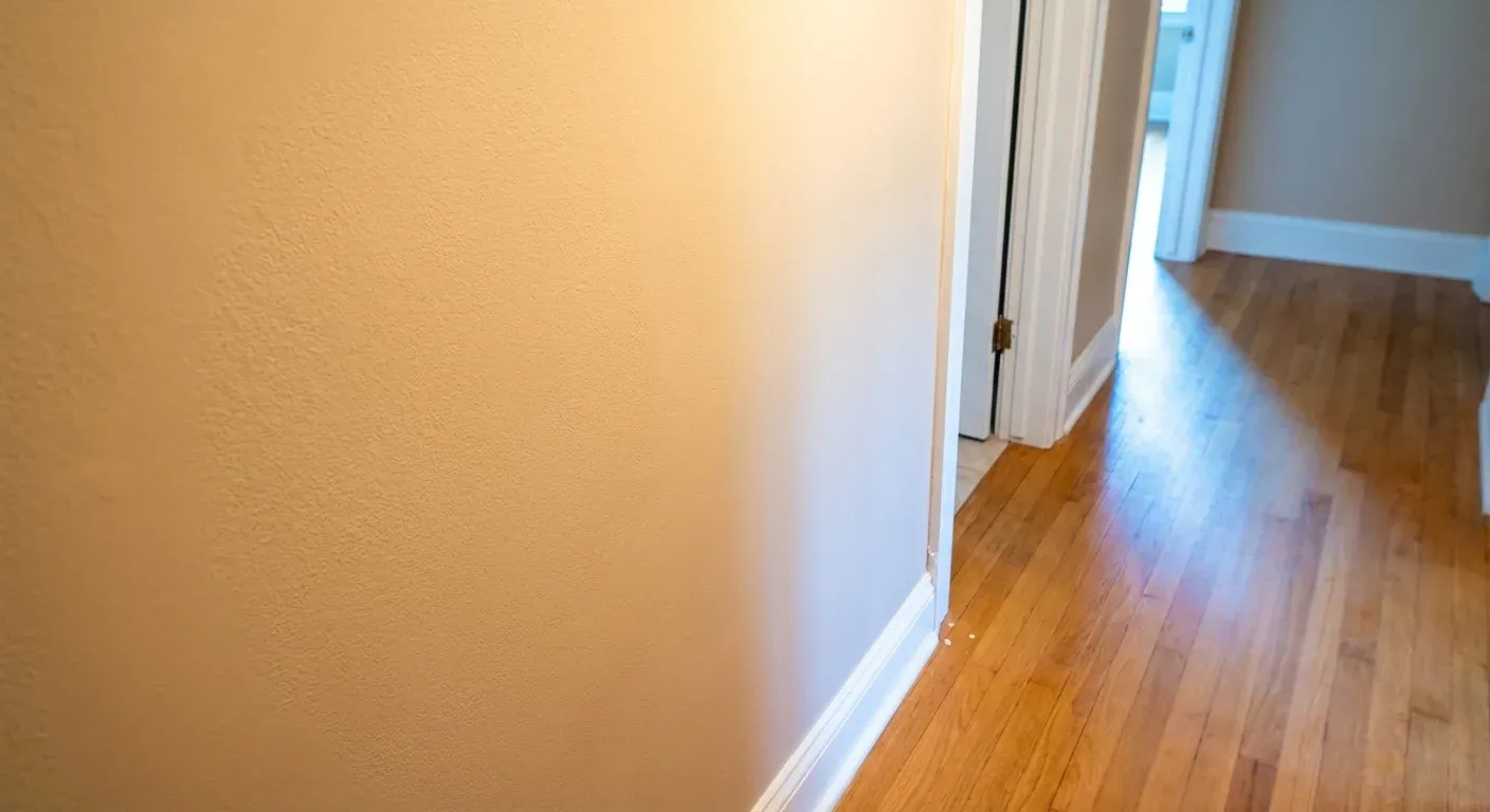 Drywall crack after seamless repair