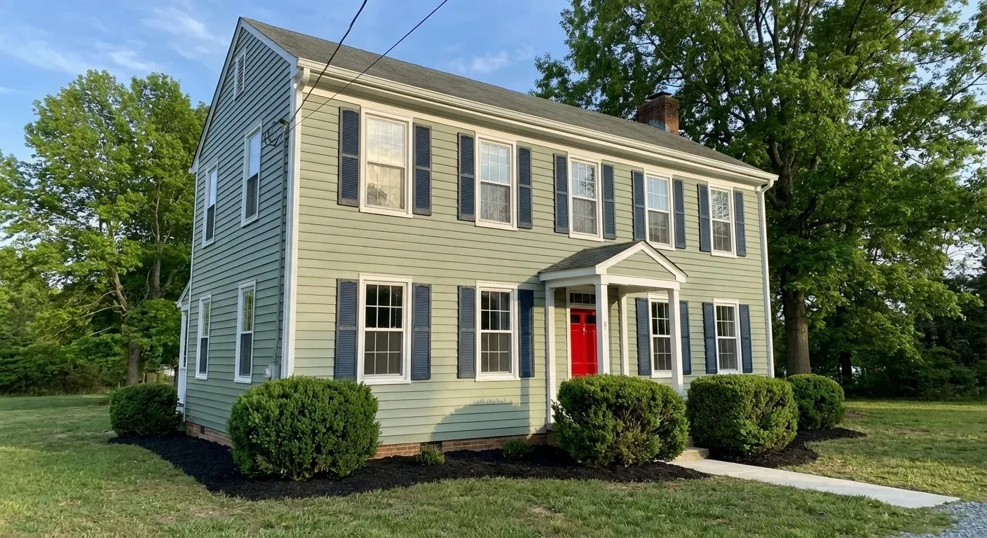 Home exterior after repainting by Greystone Painting