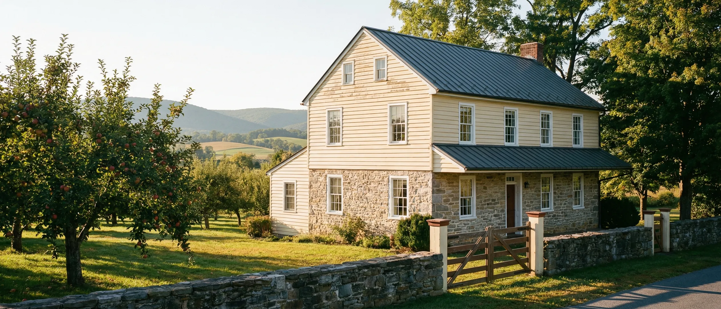 Frederick County, Virginia courthouse and surrounding area