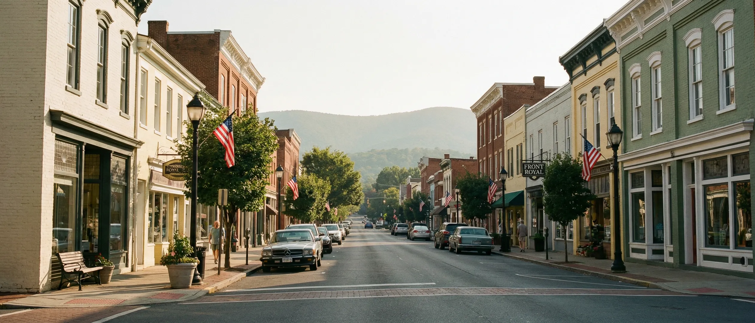 Main Street in Front Royal, Virginia