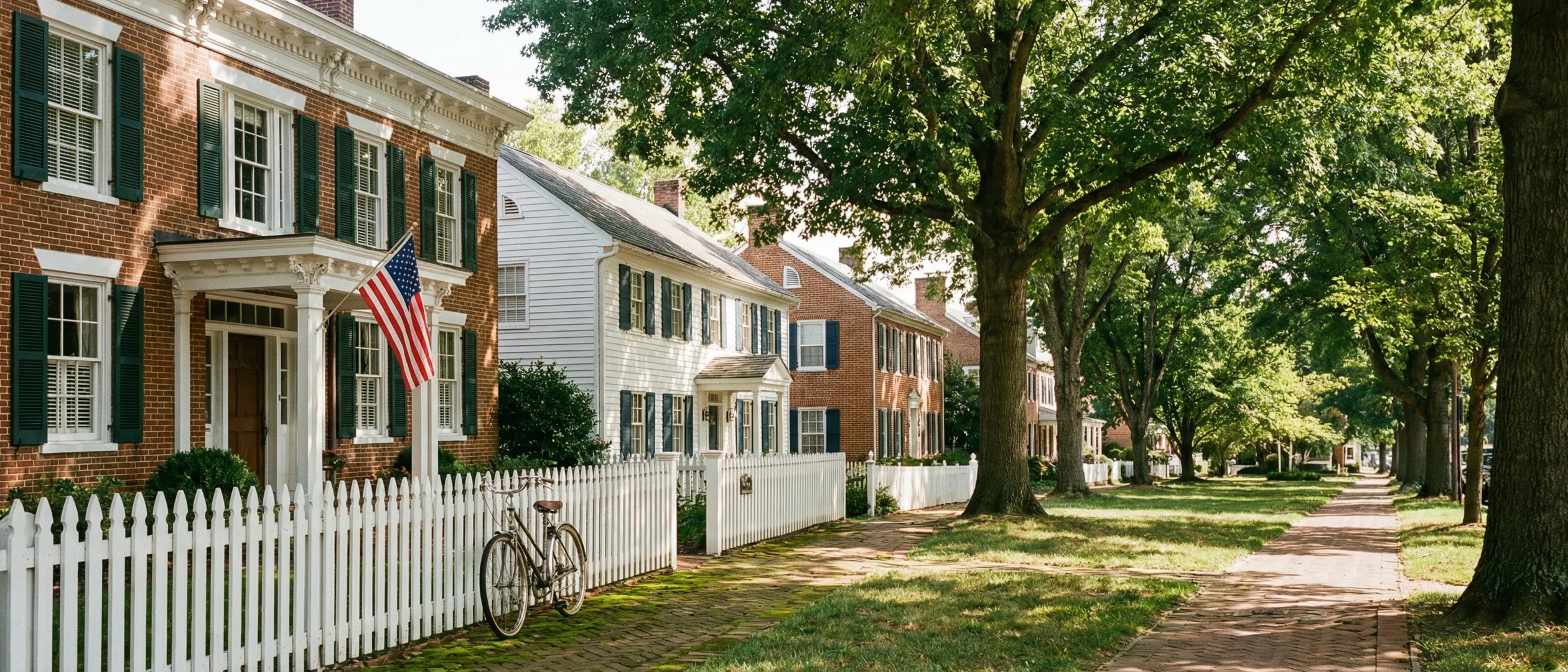 Historic district in Leesburg, Virginia