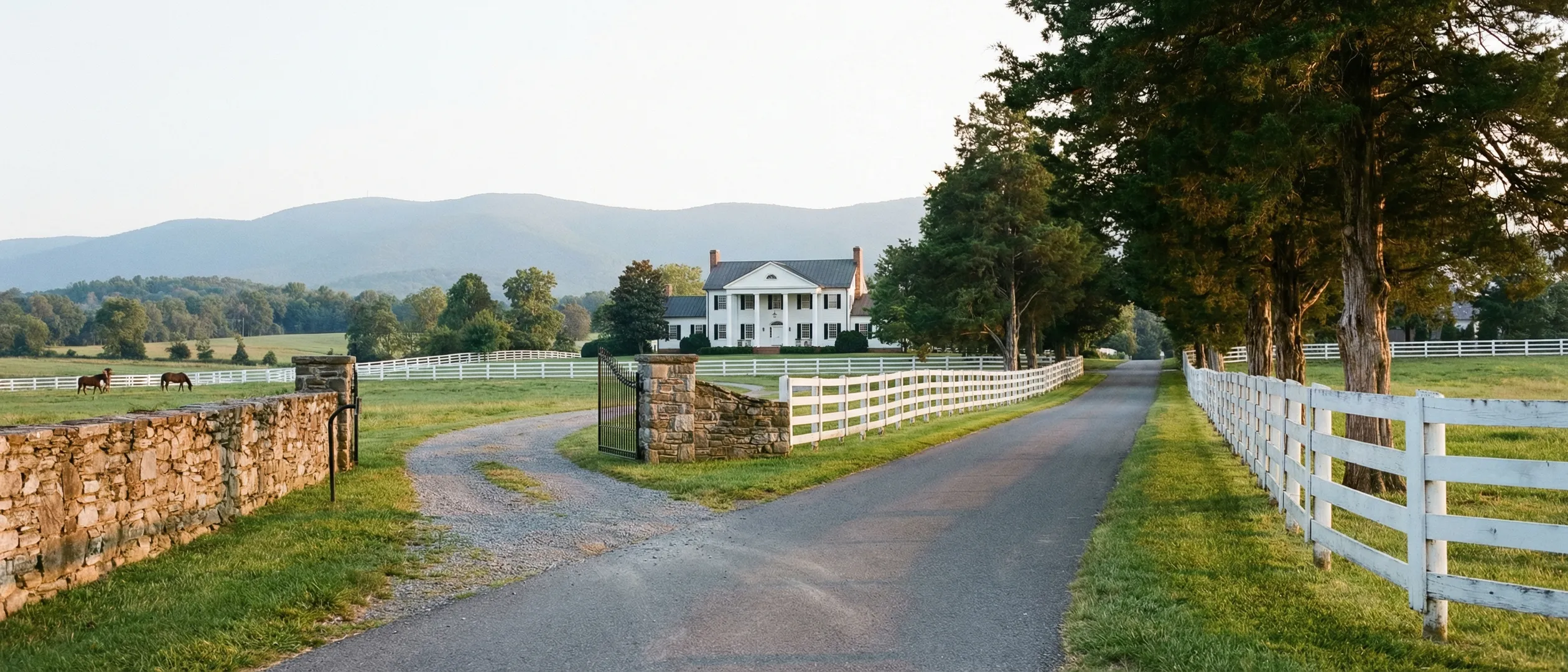 Historic Trinity Church in Upperville, Virginia