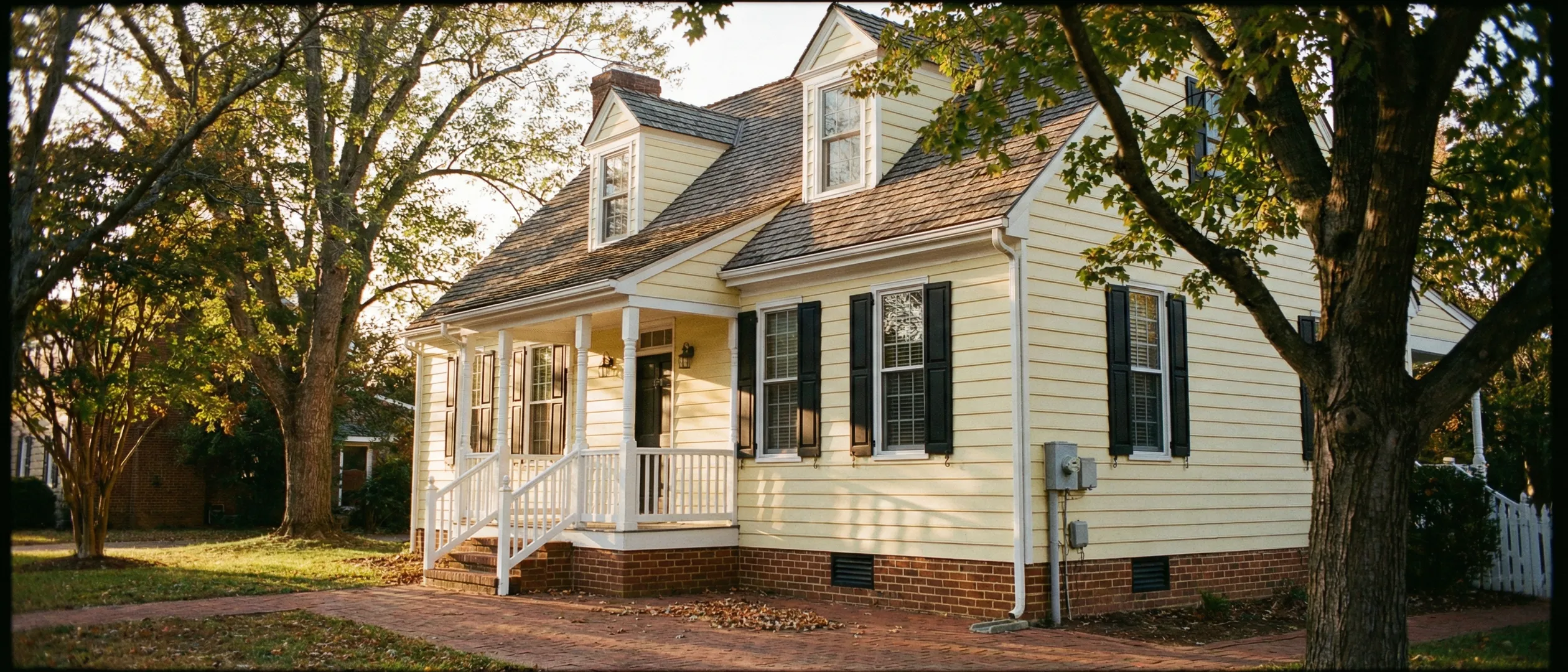 Freshly painted home exterior in Front Royal, Virginia by Greystone Painting