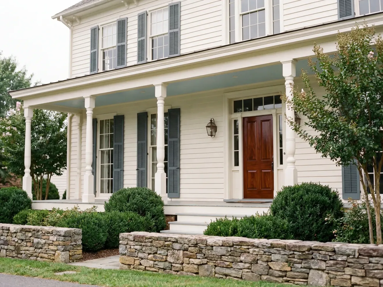 Freshly painted residential home in Upperville, Virginia