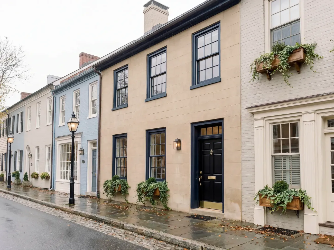 Washington Street in Middleburg, Virginia