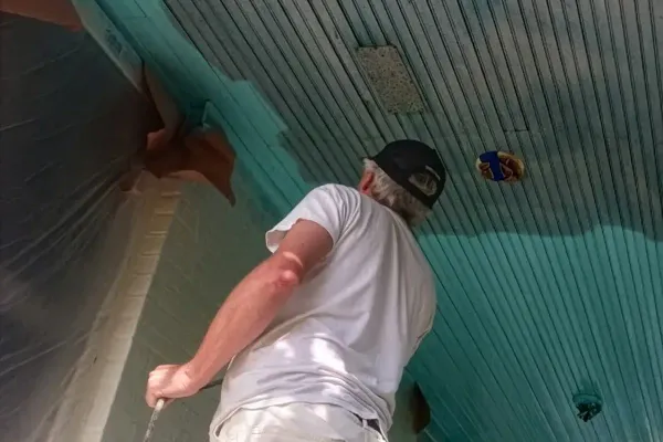 Professional paint application with Sherwin-Williams products